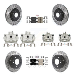 Transit Auto KCD-100725N Disc Brake Kit for 2016 Hyundai Sonata - Front and Rear product image