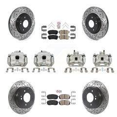 Transit Auto KCD-100728N Disc Brake Kit for 2016-2019 Kia Optima - Front and Rear product image