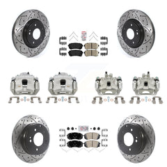 Transit Auto KCD-100729N Disc Brake Kit for 2016-2019 Kia Optima - Front and Rear product image