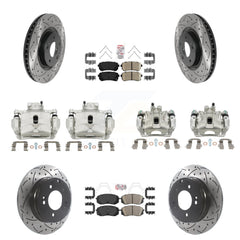 Transit Auto KCD-100730N Disc Brake Kit for 2016-2019 Kia Optima - Front and Rear product image