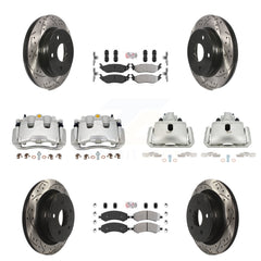 Transit Auto KCD-100731N Disc Brake Kit for 2009-2022 Ram 1500 Classic, Ram 1500, Dodge Ram 1500 - Front and Rear product image