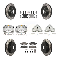 Transit Auto KCD-100733N Disc Brake Kit for 2009-2022 Ram 1500 Classic, Ram 1500, Dodge Ram 1500 - Front and Rear product image