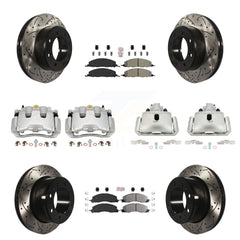 Transit Auto KCD-100737N Disc Brake Kit for 2012 Ram 1500 - Front and Rear product image