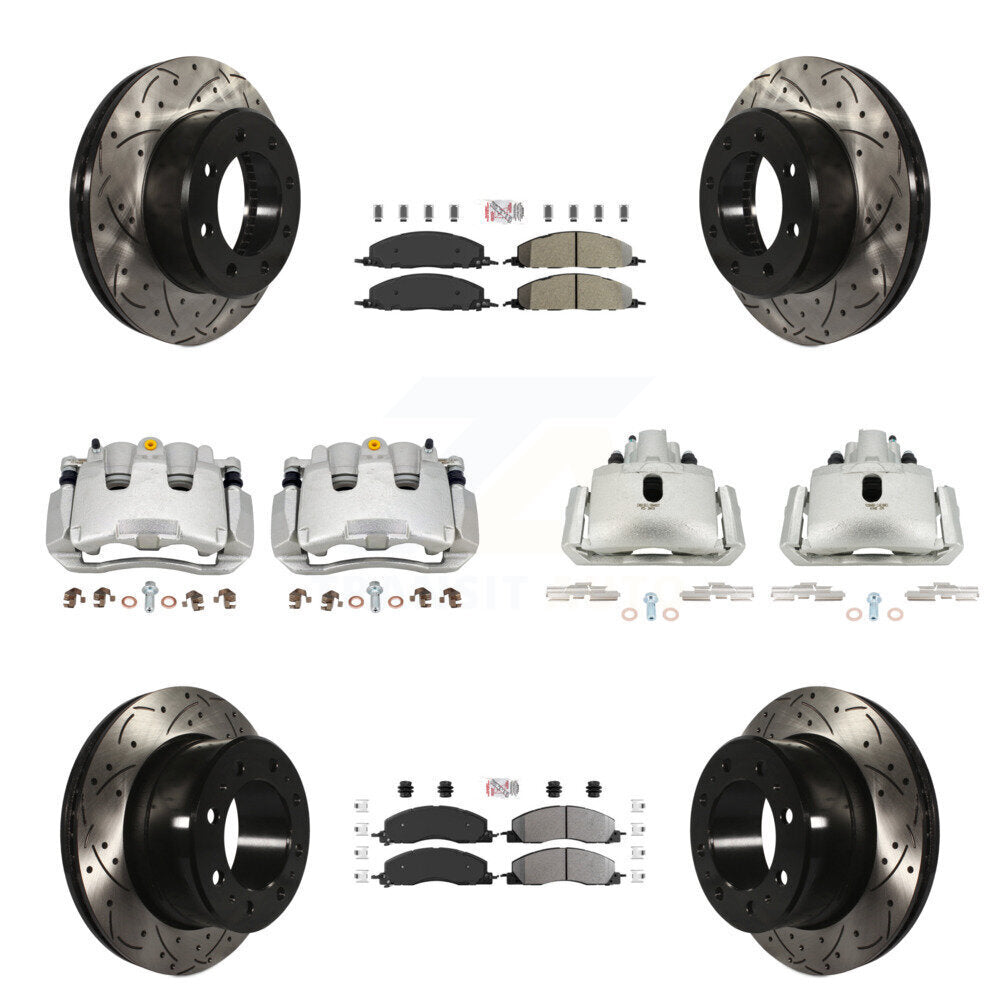 Transit Auto KCD-100738N Disc Brake Kit for 2012 Ram 1500 - Front and Rear product image