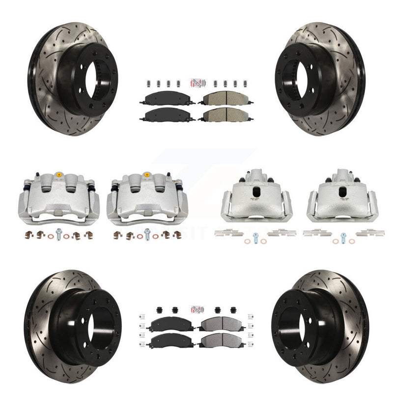 Transit Auto KCD-100738N Disc Brake Kit for 2012 Ram 1500 - Front and Rear product image