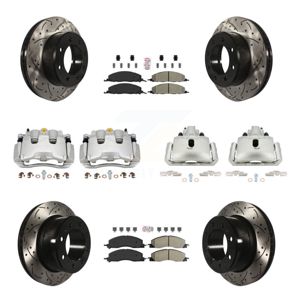 Transit Auto KCD-100739N Disc Brake Kit for 2012 Ram 1500 - Front and Rear product image