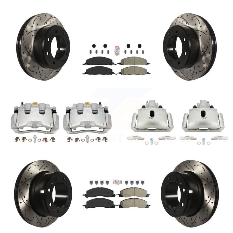 Transit Auto KCD-100739N Disc Brake Kit for 2012 Ram 1500 - Front and Rear product image
