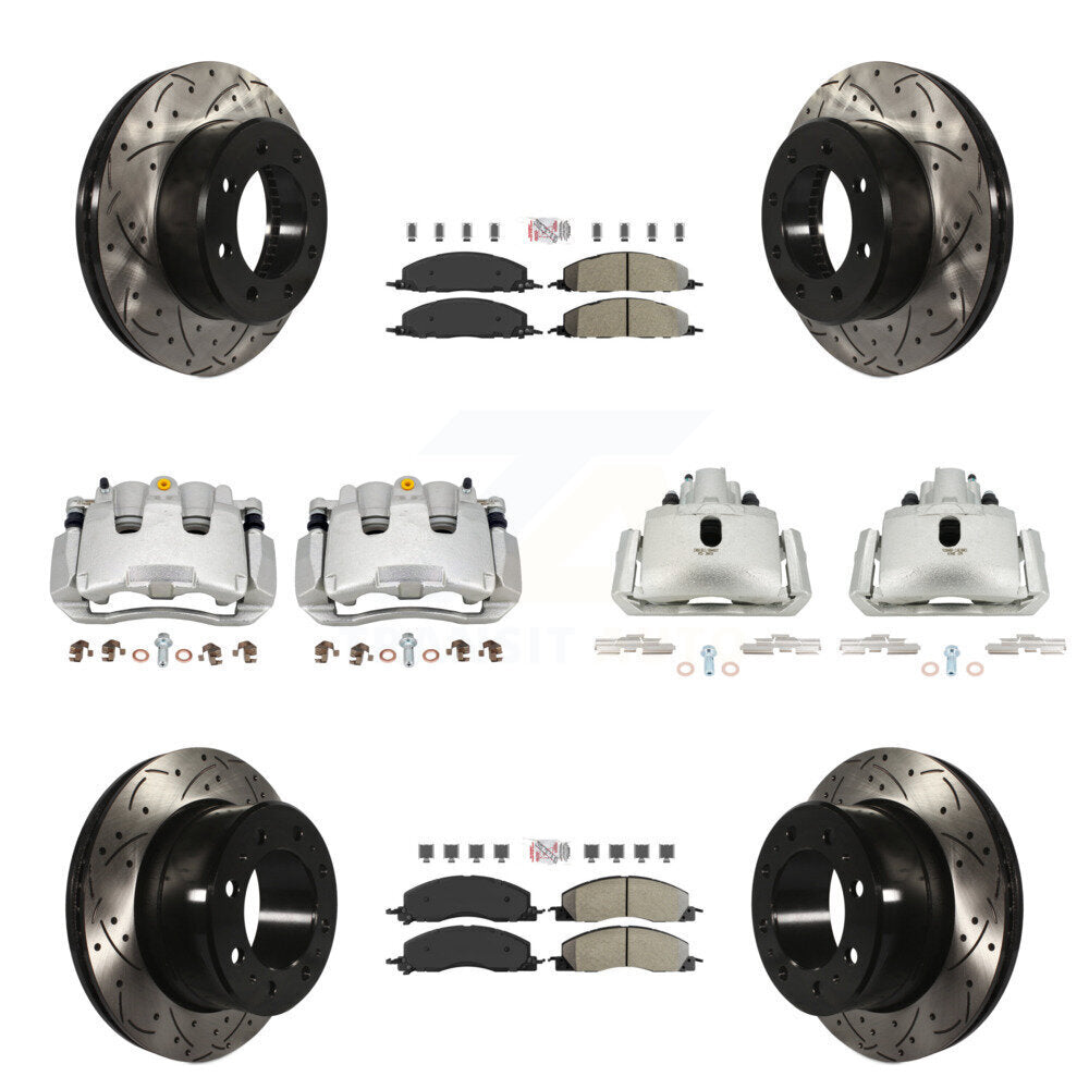 Transit Auto KCD-100740N Disc Brake Kit for 2012 Ram 1500 - Front and Rear product image