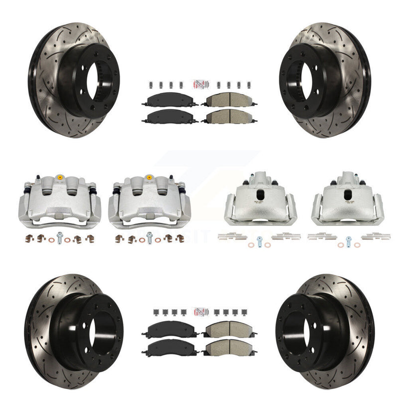 Transit Auto KCD-100740N Disc Brake Kit for 2012 Ram 1500 - Front and Rear product image