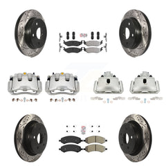 Transit Auto KCD-100745N Disc Brake Kit for 2007-2009 Chrysler Aspen, Dodge Durango - Front and Rear product image