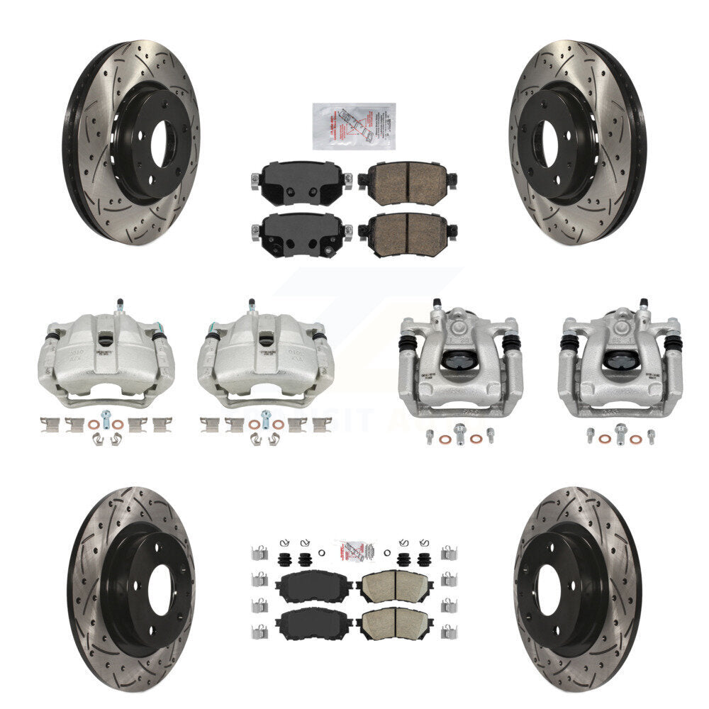 Transit Auto KCD-100749N Disc Brake Kit for 2019-2021 Mazda 6 - Front and Rear product image