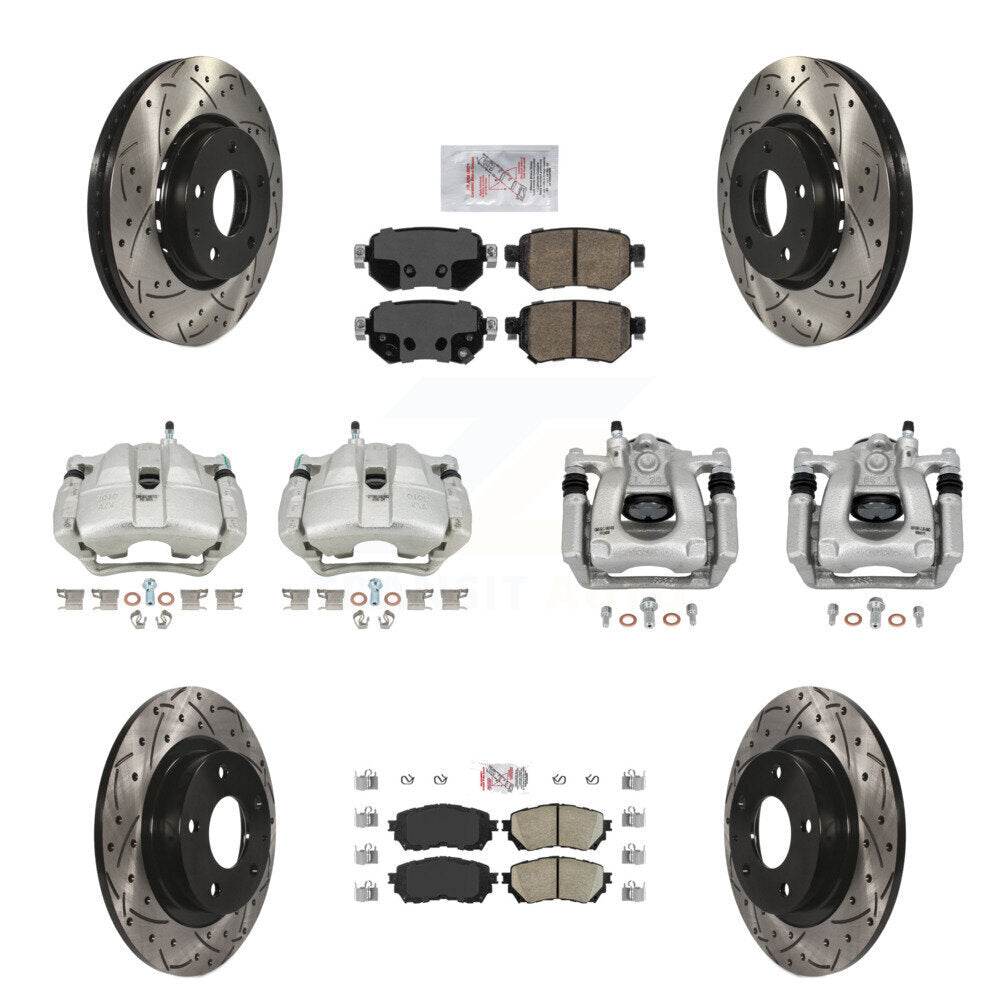 Transit Auto KCD-100750N Disc Brake Kit for 2019-2021 Mazda 6 - Front and Rear product image