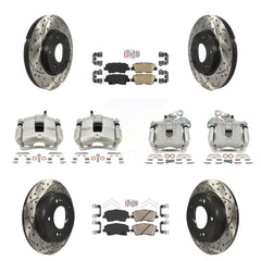 Transit Auto KCD-100753N Disc Brake Kit for 2017-2020 Hyundai Elantra - Front and Rear product image