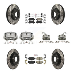 Transit Auto KCD-100756N Disc Brake Kit for 2016-2018 Mazda CX-3 - Front and Rear product image