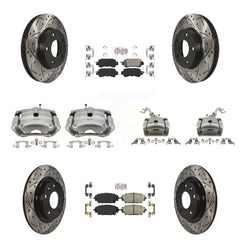 Transit Auto KCD-100757N Disc Brake Kit for 2016-2018 Mazda CX-3 - Front and Rear product image
