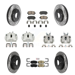 Transit Auto KCD-100764N Disc Brake Kit for 2013 Chevrolet Malibu - Front and Rear product image