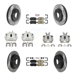 Transit Auto KCD-100765N Disc Brake Kit for 2013 Chevrolet Malibu - Front and Rear product image