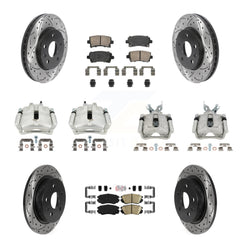 Transit Auto KCD-100766N Disc Brake Kit for 2013 Chevrolet Malibu - Front and Rear product image