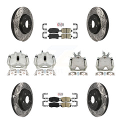 Transit Auto KCD-100767N Disc Brake Kit for 2013-2020 Chevrolet Impala, Chevrolet Malibu - Front and Rear product image