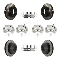 Transit Auto KCD-100771N Disc Brake Kit for 2005-2016 Ford F-450 Super Duty, International CF500, International CF600 & more - Front and Rear product image