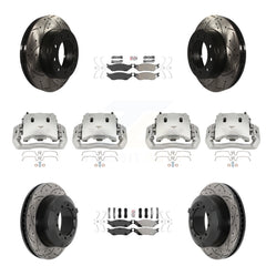 Transit Auto KCD-100772N Disc Brake Kit for 2005-2016 Ford F-450 Super Duty, International CF500, International CF600 & more - Front and Rear product image