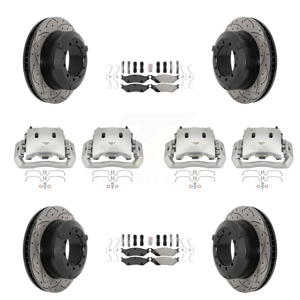 Transit Auto KCD-100775N Disc Brake Kit for 2010-2013 International TerraStar - Front and Rear product image