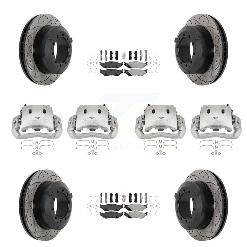 Transit Auto KCD-100775N Disc Brake Kit for 2010-2013 International TerraStar - Front and Rear product image