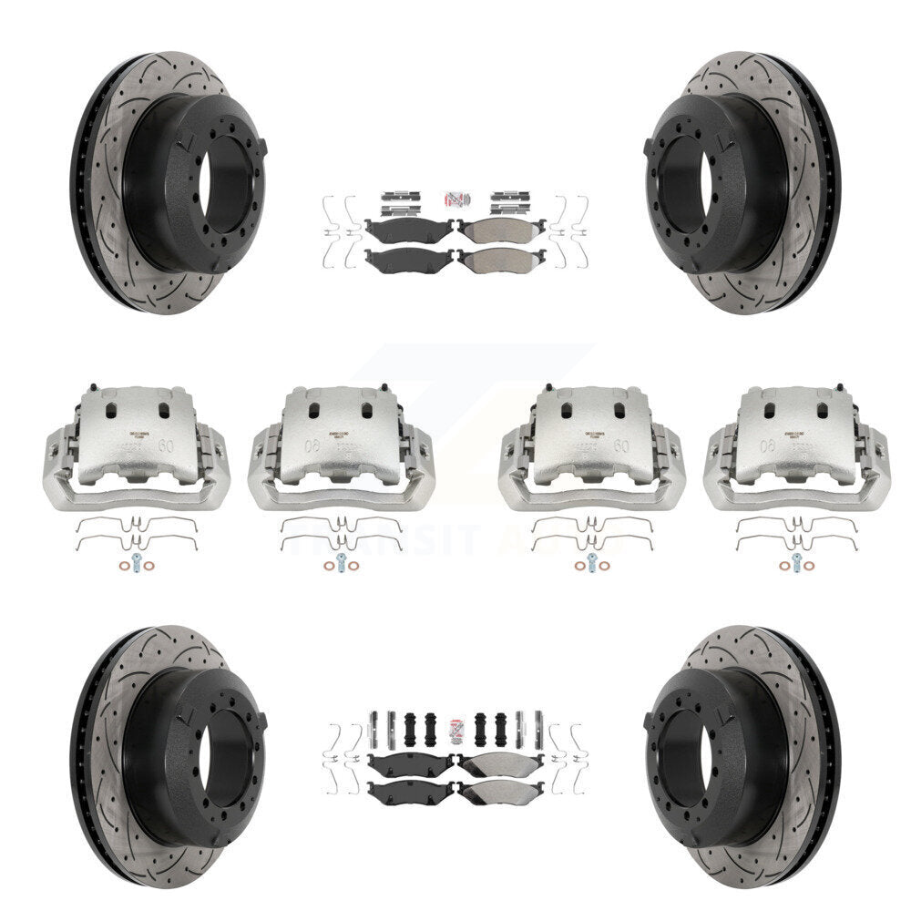 Transit Auto KCD-100776N Disc Brake Kit for 2010-2013 International TerraStar - Front and Rear product image