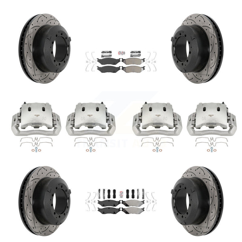 Transit Auto KCD-100776N Disc Brake Kit for 2010-2013 International TerraStar - Front and Rear product image