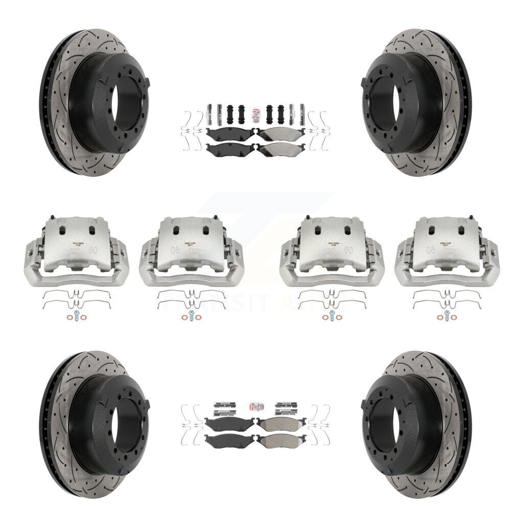 Transit Auto KCD-100777N Disc Brake Kit for 2010-2013 International TerraStar - Front and Rear product image