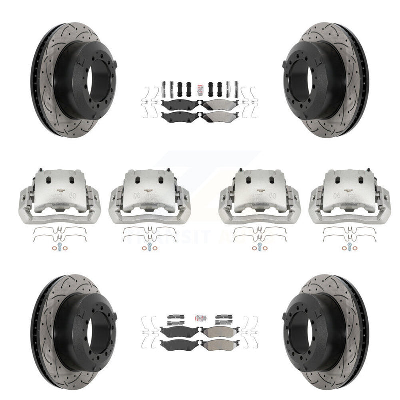 Transit Auto KCD-100777N Disc Brake Kit for 2010-2013 International TerraStar - Front and Rear product image