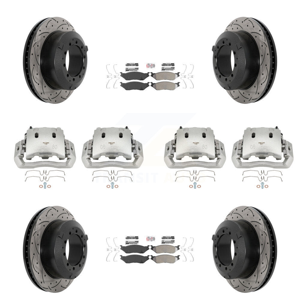 Transit Auto KCD-100778N Disc Brake Kit for 2010-2013 International TerraStar - Front and Rear product image