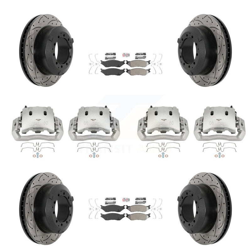 Transit Auto KCD-100778N Disc Brake Kit for 2010-2013 International TerraStar - Front and Rear product image