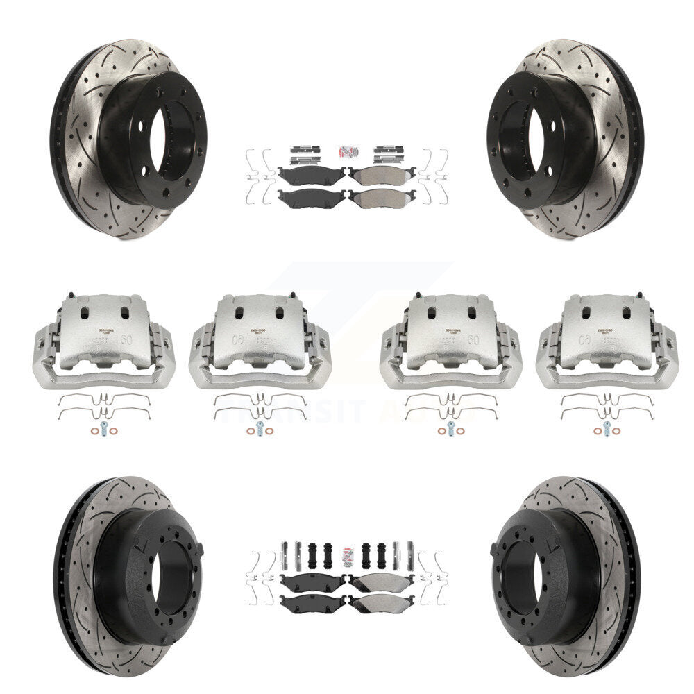 Transit Auto KCD-100780N Disc Brake Kit for 2005-2009 Ford F-450 Super Duty - Front and Rear product image