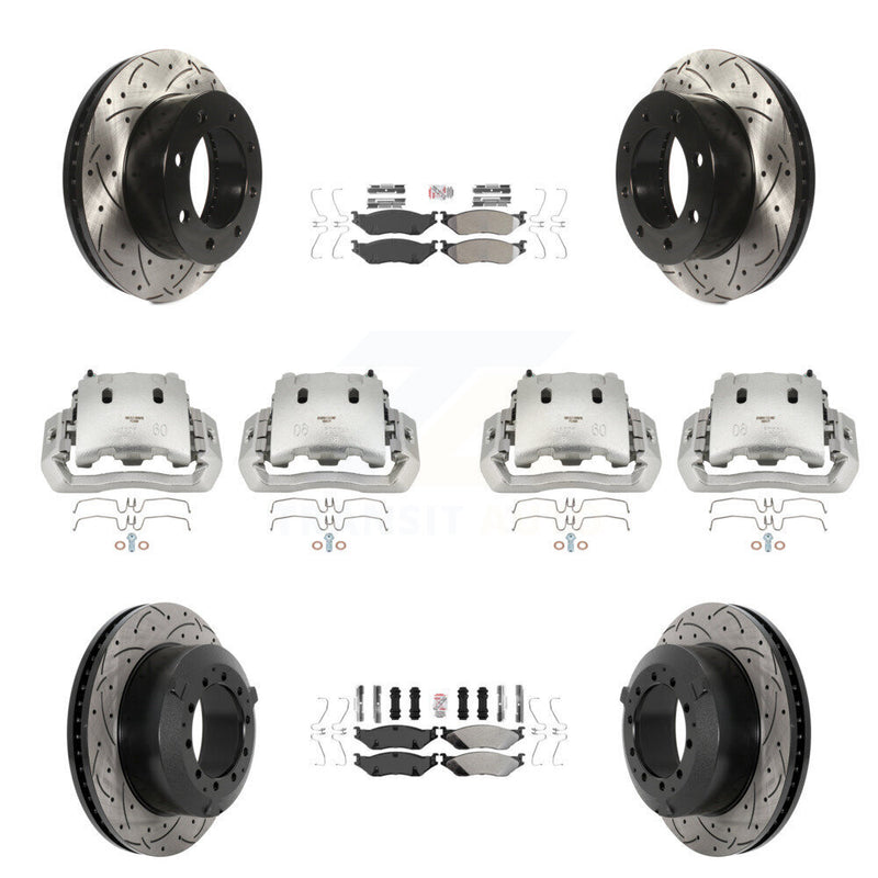 Transit Auto KCD-100780N Disc Brake Kit for 2005-2009 Ford F-450 Super Duty - Front and Rear product image