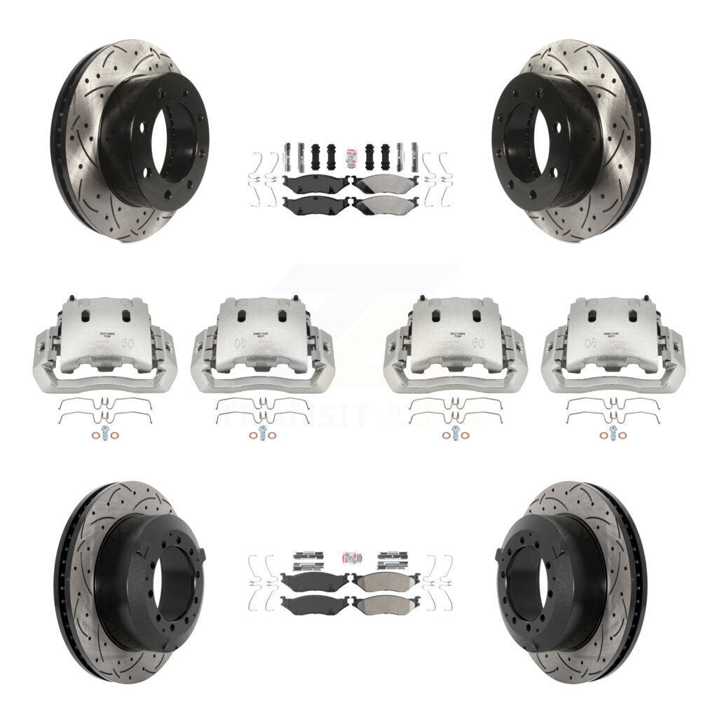 Transit Auto KCD-100781N Disc Brake Kit for 2005-2009 Ford F-450 Super Duty - Front and Rear product image