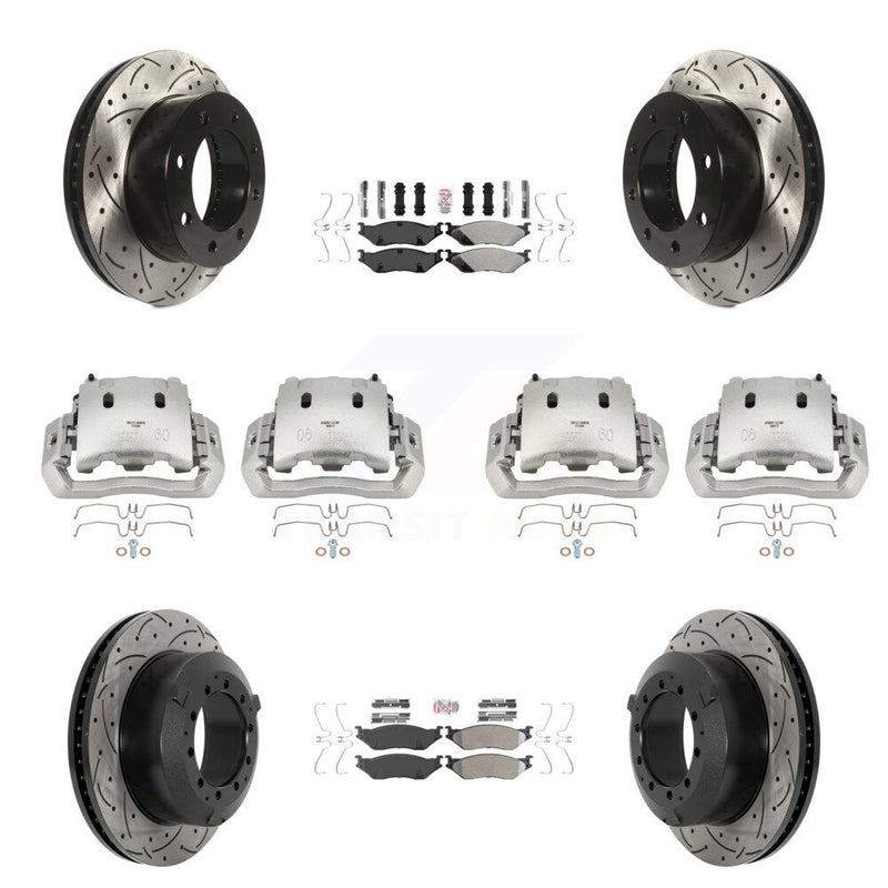 Transit Auto KCD-100781N Disc Brake Kit for 2005-2009 Ford F-450 Super Duty - Front and Rear product image