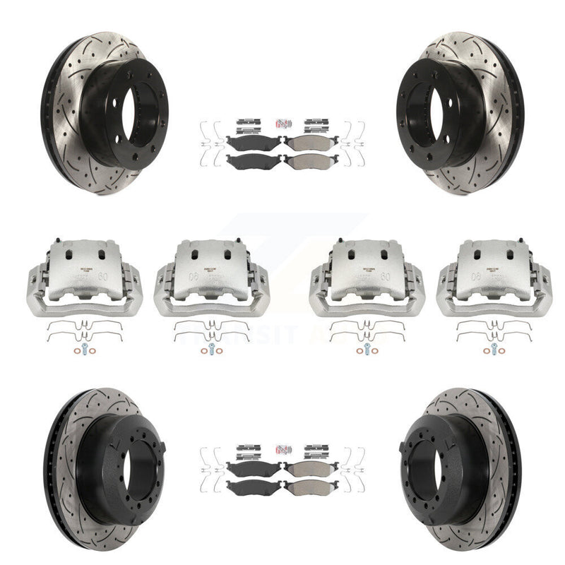 Transit Auto KCD-100782N Disc Brake Kit for 2005-2009 Ford F-450 Super Duty - Front and Rear product image