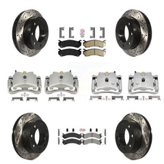 Transit Auto KCD-100789N Disc Brake Kit for 1999-2009 Chevrolet Silverado 1500 HD Classic, Chevrolet Suburban 2500, GMC Sierra 1500 HD Classic & more - Front and Rear product image