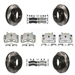 Transit Auto KCD-100790N Disc Brake Kit for 1999-2009 Chevrolet Silverado 1500 HD Classic, Chevrolet Suburban 2500, GMC Sierra 1500 HD Classic & more - Front and Rear product image
