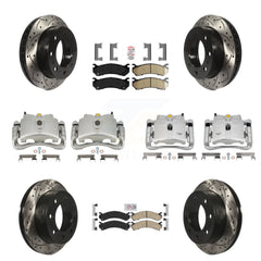 Transit Auto KCD-100791N Disc Brake Kit for 1999-2009 Chevrolet Silverado 1500 HD Classic, Chevrolet Suburban 2500, GMC Sierra 1500 HD Classic & more - Front and Rear product image