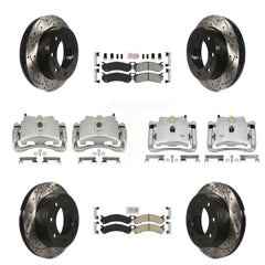 Transit Auto KCD-100792N Disc Brake Kit for 1999-2009 Chevrolet Silverado 1500 HD Classic, Chevrolet Suburban 2500, GMC Sierra 1500 HD Classic & more - Front and Rear product image