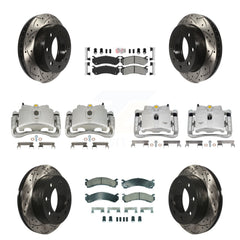 Transit Auto KCD-100794N Disc Brake Kit for 1999-2009 Chevrolet Silverado 1500 HD Classic, Chevrolet Suburban 2500, GMC Sierra 1500 HD Classic & more - Front and Rear product image
