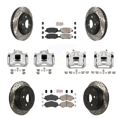 Transit Auto KCD-100795N Disc Brake Kit for 2007-2016 Jeep Wrangler - Front and Rear product image