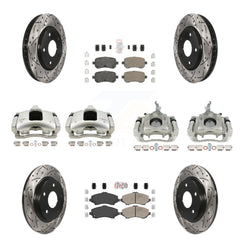 Transit Auto KCD-100799N Disc Brake Kit for 2009-2011 Dodge Journey - Front and Rear product image