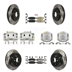 Transit Auto KCD-100808N Disc Brake Kit for 2008-2014 Chevrolet Silverado 1500, Cadillac Escalade, Cadillac Escalade ESV & more - Front and Rear product image