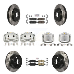 Transit Auto KCD-100813N Disc Brake Kit for 2014-2020 Chevrolet Suburban, Cadillac Escalade, Cadillac Escalade ESV & more - Front and Rear product image