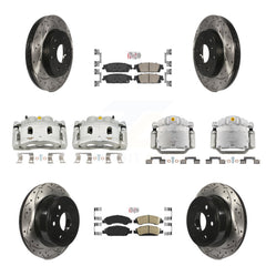 Transit Auto KCD-100814N Disc Brake Kit for 2014-2020 Chevrolet Suburban, Cadillac Escalade, Cadillac Escalade ESV & more - Front and Rear product image