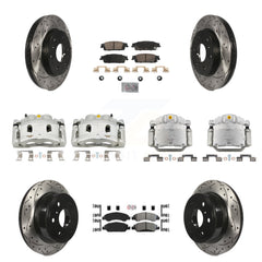Transit Auto KCD-100815N Disc Brake Kit for 2014-2020 Chevrolet Suburban, Cadillac Escalade, Cadillac Escalade ESV & more - Front and Rear product image