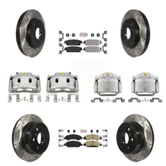 Transit Auto KCD-100822N Disc Brake Kit for 2007-2008 Cadillac Escalade, Cadillac Escalade ESV, Cadillac Escalade EXT & more - Front and Rear product image
